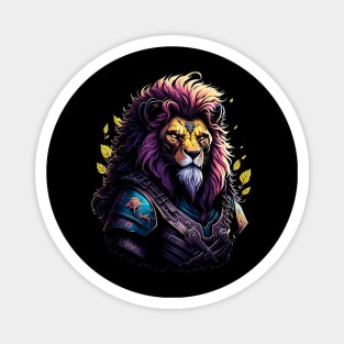 Lion Knight Magnet